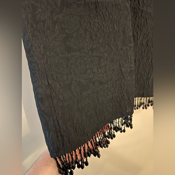 GANNI Bead-Embellished Jacquard Recycled Polyester-Blend Midi Skirt - Picture 9 of 14